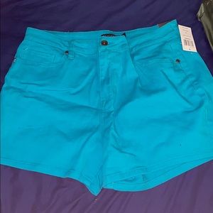 NWT Teal Denim shorts